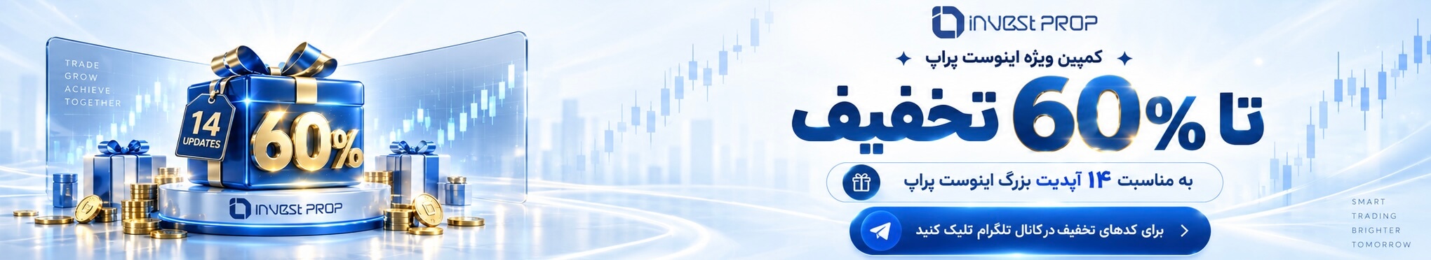 شروع آپدیت ها همراه تخفیفات اینوست پراپ